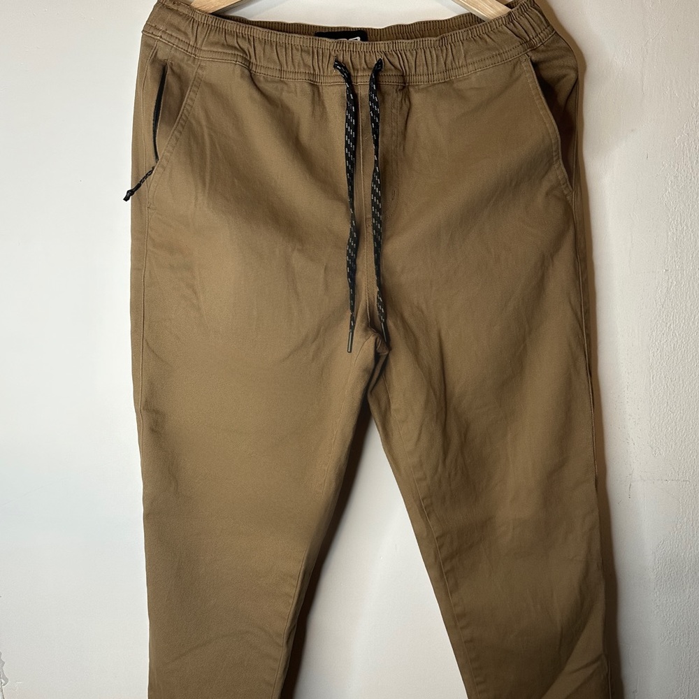 Khaki Joggers